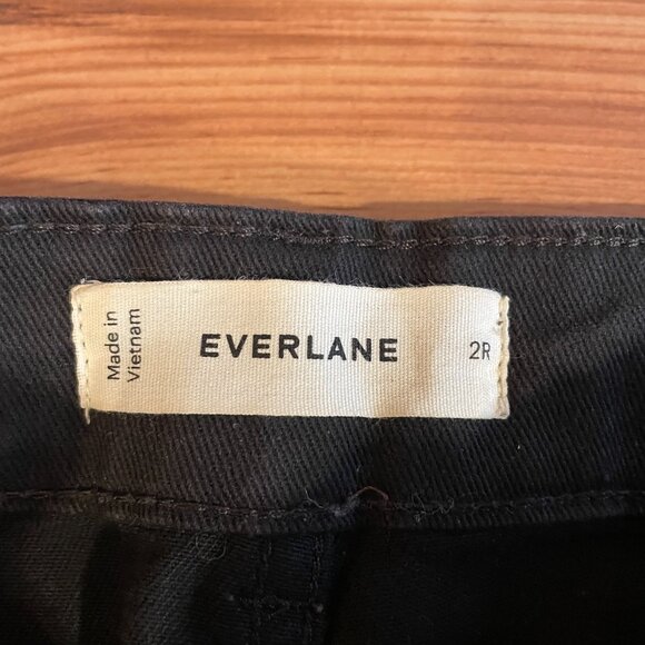 Everlane The Utility Barrel Pant - Black Size 2R - Picture 5 of 5